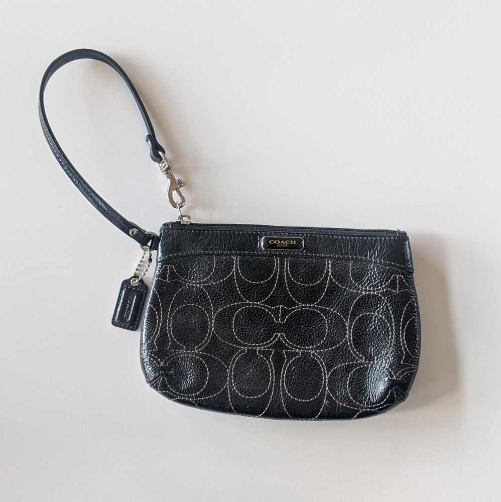 Coach Black Clutch Purse